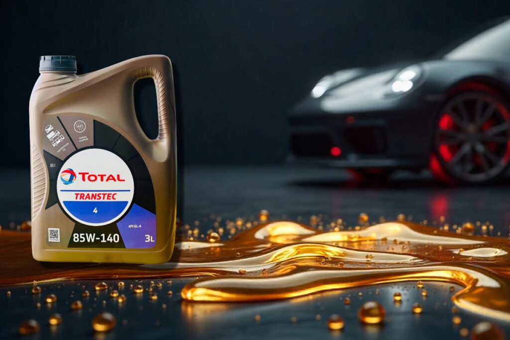Drive Smooth with Total Transtec Gear Oil 85W-140